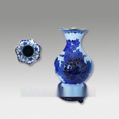 产品列表 景泰蓝 > 景泰蓝花瓶珐琅工艺品厂家出售